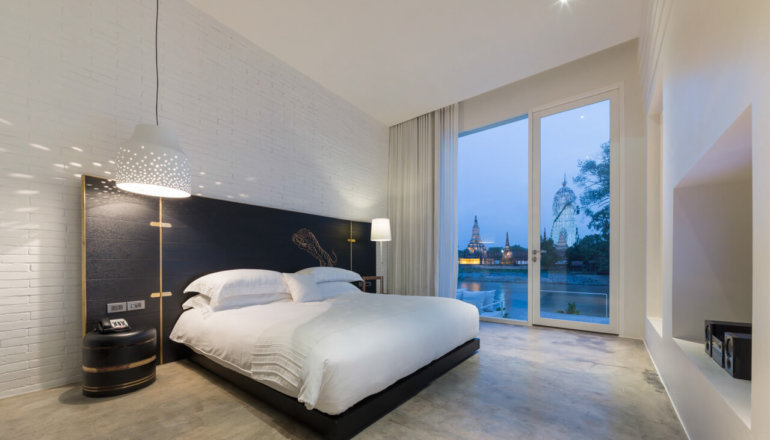 Room with View at Sala Ayutthaya a Luxury Riverside Boutique Hotel
