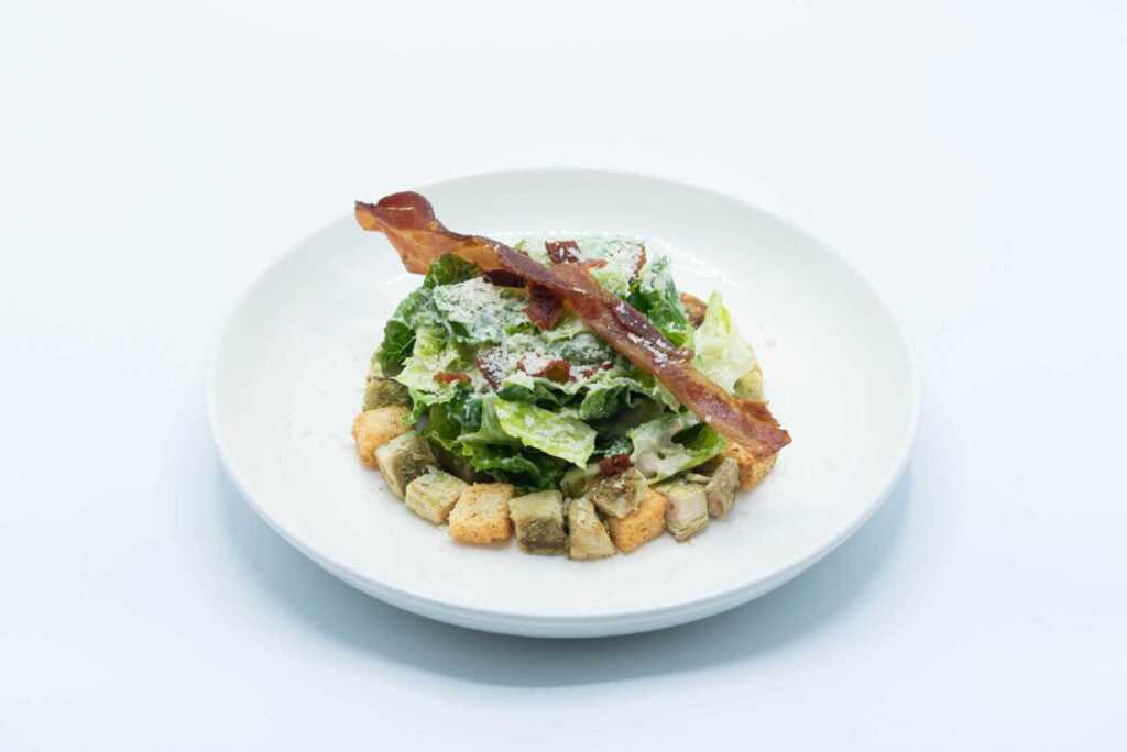 2. Classic Caesar Salad With Chargrilled Thai Chicken