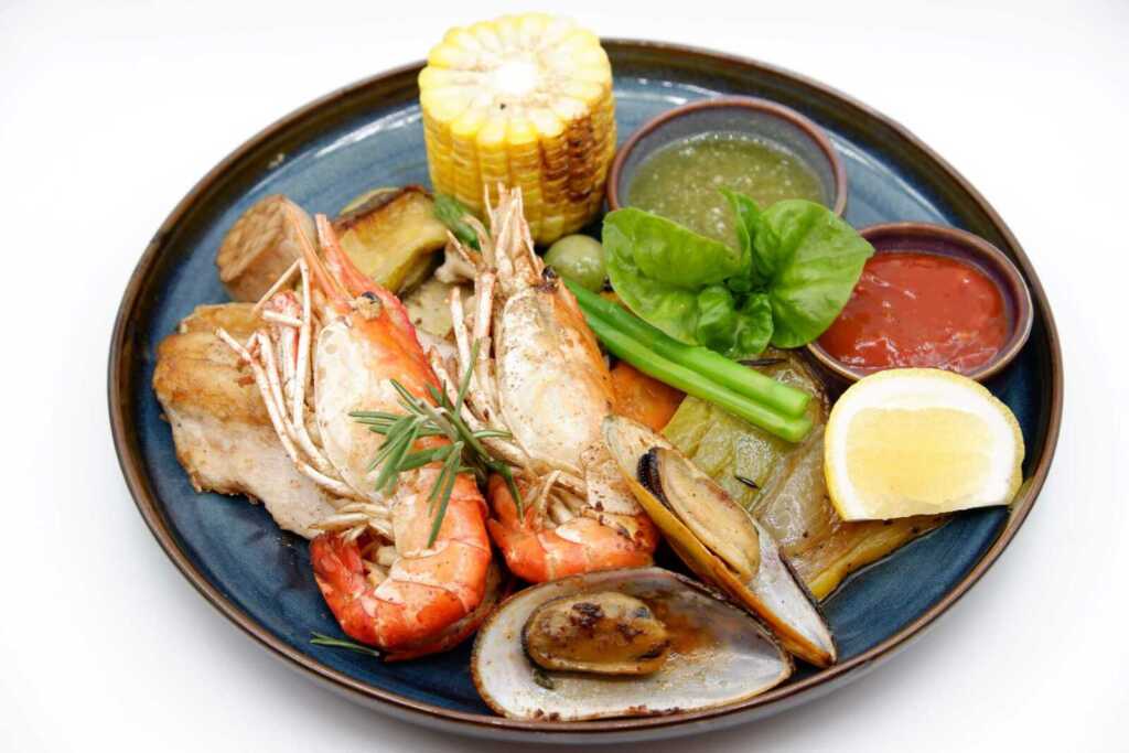 Grilled Seafood Platter