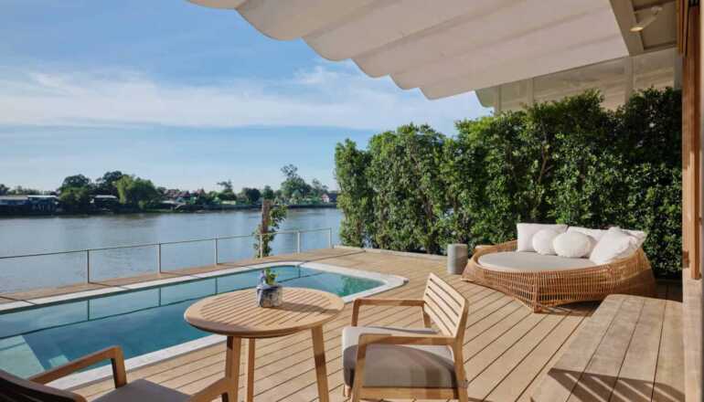 Sala Bang Pa In is a Stylish Boutique Riverside Hotel in Bang Pa In